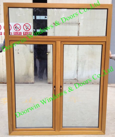 Australia Standard Wooden Aluminium Window, As2047 Standard High Safety Performance Wood Aluminum Window - China Wooden Aluminium Window, Classical Wooded Window — product image 0