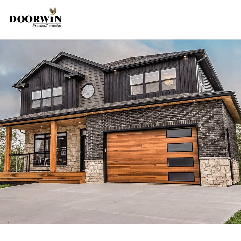 Automatic combined garage door with high quality and high anti-theft performance garage lift door — product image 3