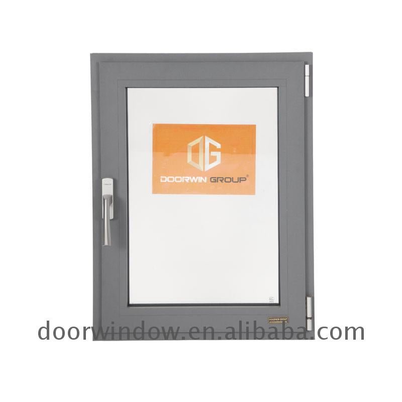 Awning window american grill design aluminum tilt & turn - Doorwin Group Windows & Doors