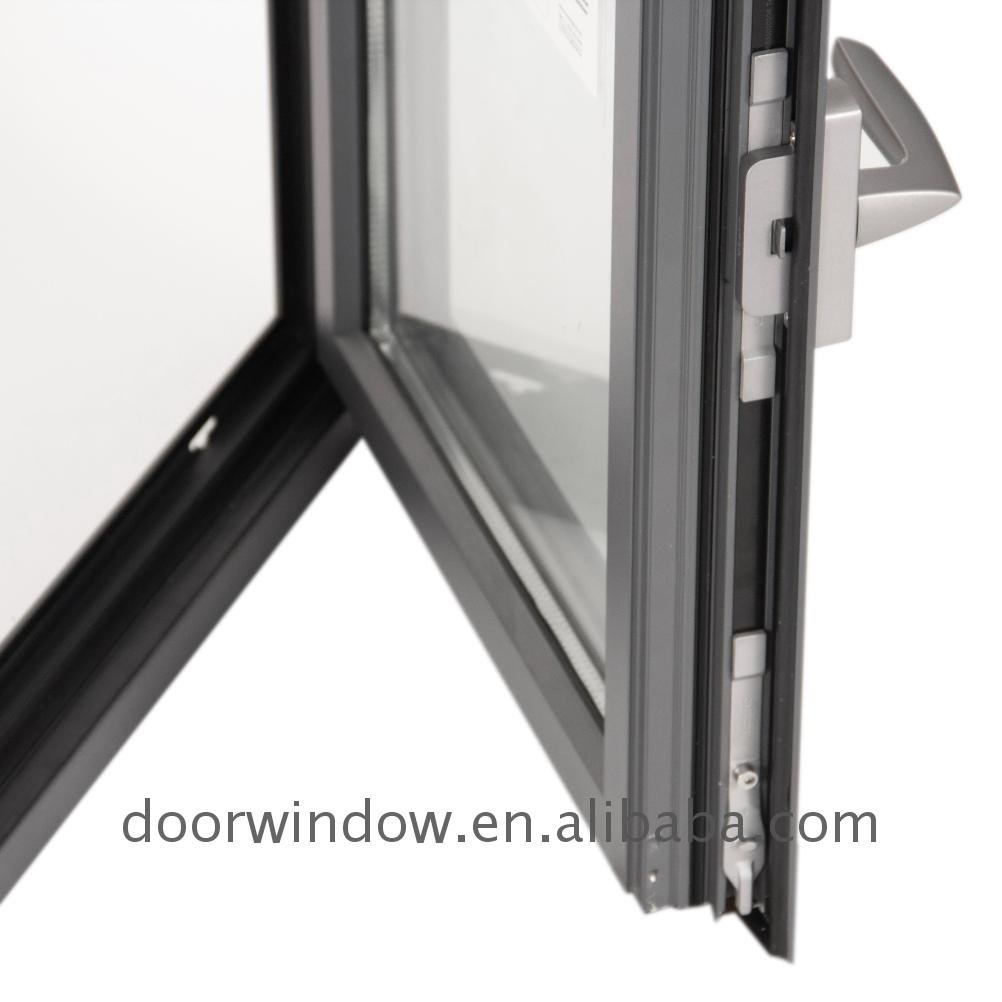 Awning window american grill design aluminum tilt & turn by Doorwin - Doorwin Group Windows & Doors