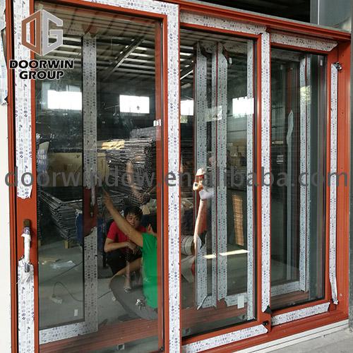 Bathroom glass sliding doors balcony door automatic sensor by Doorwin on Alibaba - Doorwin Group Windows & Doors