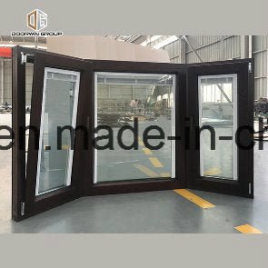 Bay Bow Tilt and Turn Window with Built-in Shutter - China Timber Wood, Timber Cladding - Doorwin Group Windows & Doors