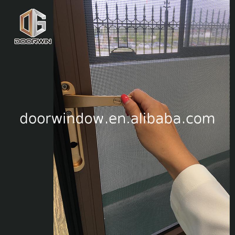 Best sale stainless steel mesh for windows soundproof thermal break aluminium double glass prices security wire - Doorwin Group Windows & Doors