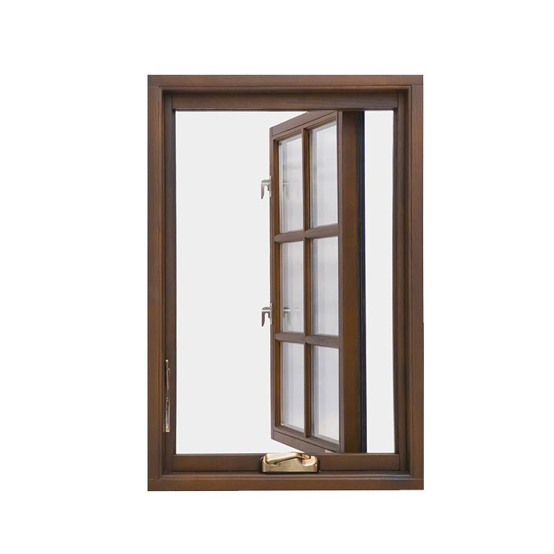 Best selling products double glass wood aluminum window door and windows frame decoration - Doorwin Group Windows & Doors