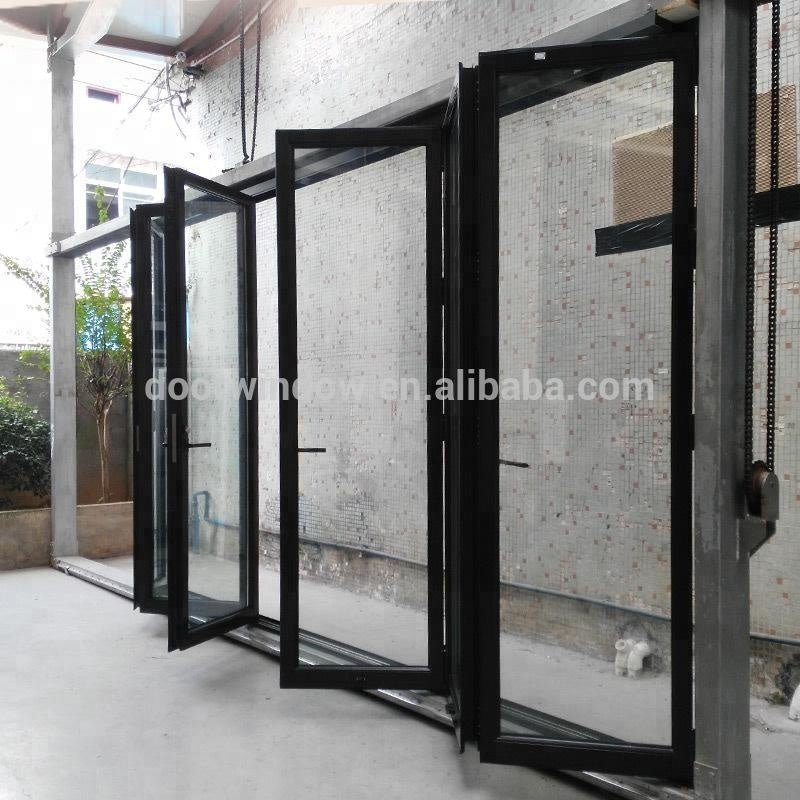 Bifold exterior aluminium doors australian standard aluminum glass door by Doorwin on Alibaba - Doorwin Group Windows & Doors