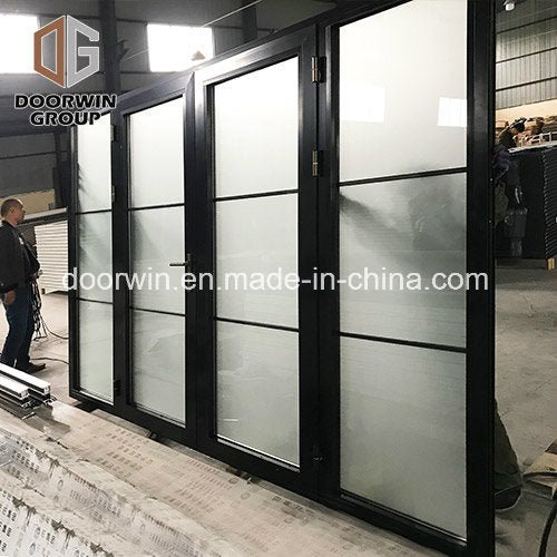 Black Color Aluminum Door - China Main Door Grill Design, Safety Door Grill Design — product image 0