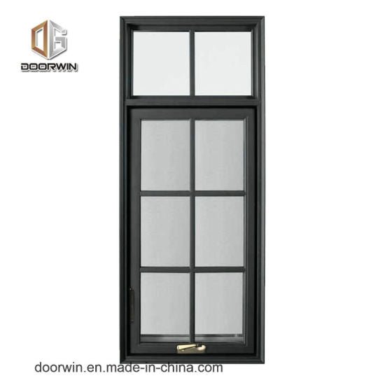 Black Stain Color Crank out Open Window - China Aluminium Balustrade, Aluminium Handrail — product image 0