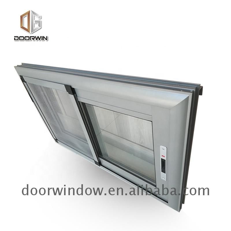 Bronze anodized aluminum windows bottom hinged blinds - Doorwin Group Windows & Doors