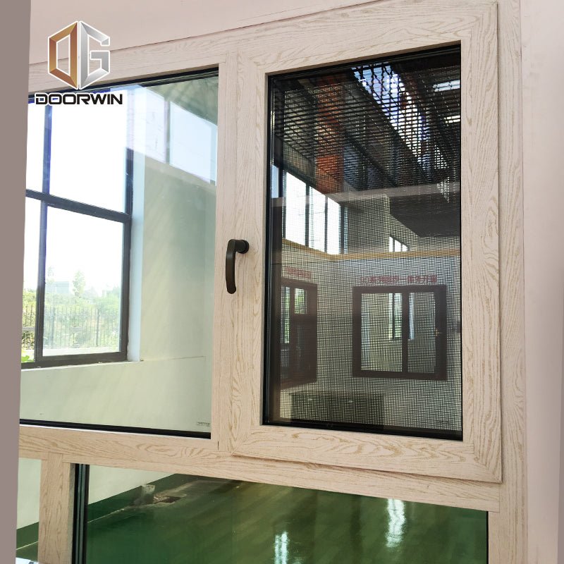 burglar proof Tilt up and turn aluminum casement window - Doorwin Group Windows & Doors