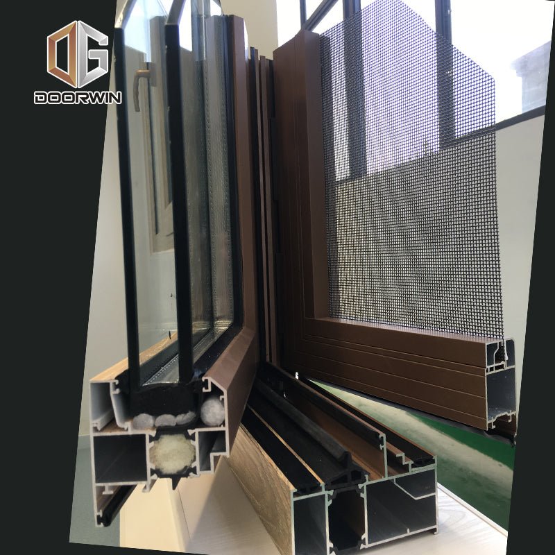 burglar proof Tilt up and turn aluminum casement window - Doorwin Group Windows & Doors