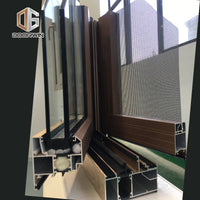 burglar proof Tilt up and turn aluminum casement window — thumbnail 6