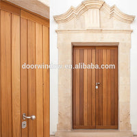 Burma teak wood doors single leaf front door designs by Doorwin — thumbnail 5