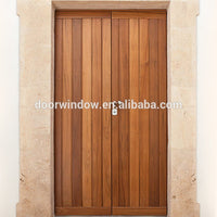Burma teak wood doors single leaf front door designs by Doorwin — thumbnail 6