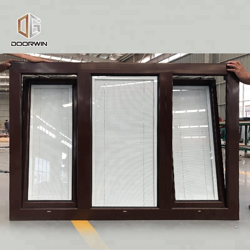 California 3 panel double glazed windows triple casement window made in China by Doorwin - Doorwin Group Windows & Doors