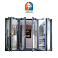 California architectural residential project storefront commercial thermal break aluminum glass folding doors — thumbnail 3