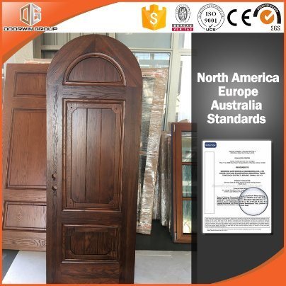 California USA Client Most Popular Wood Doors for Villas and House - China Retro Design Timber Door, Natural Wood Door — product image 0