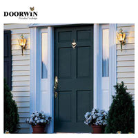 Canada Airdrie DOORWIN Wood panel door design interior doors polish by Doorwin on Alibaba — thumbnail 5
