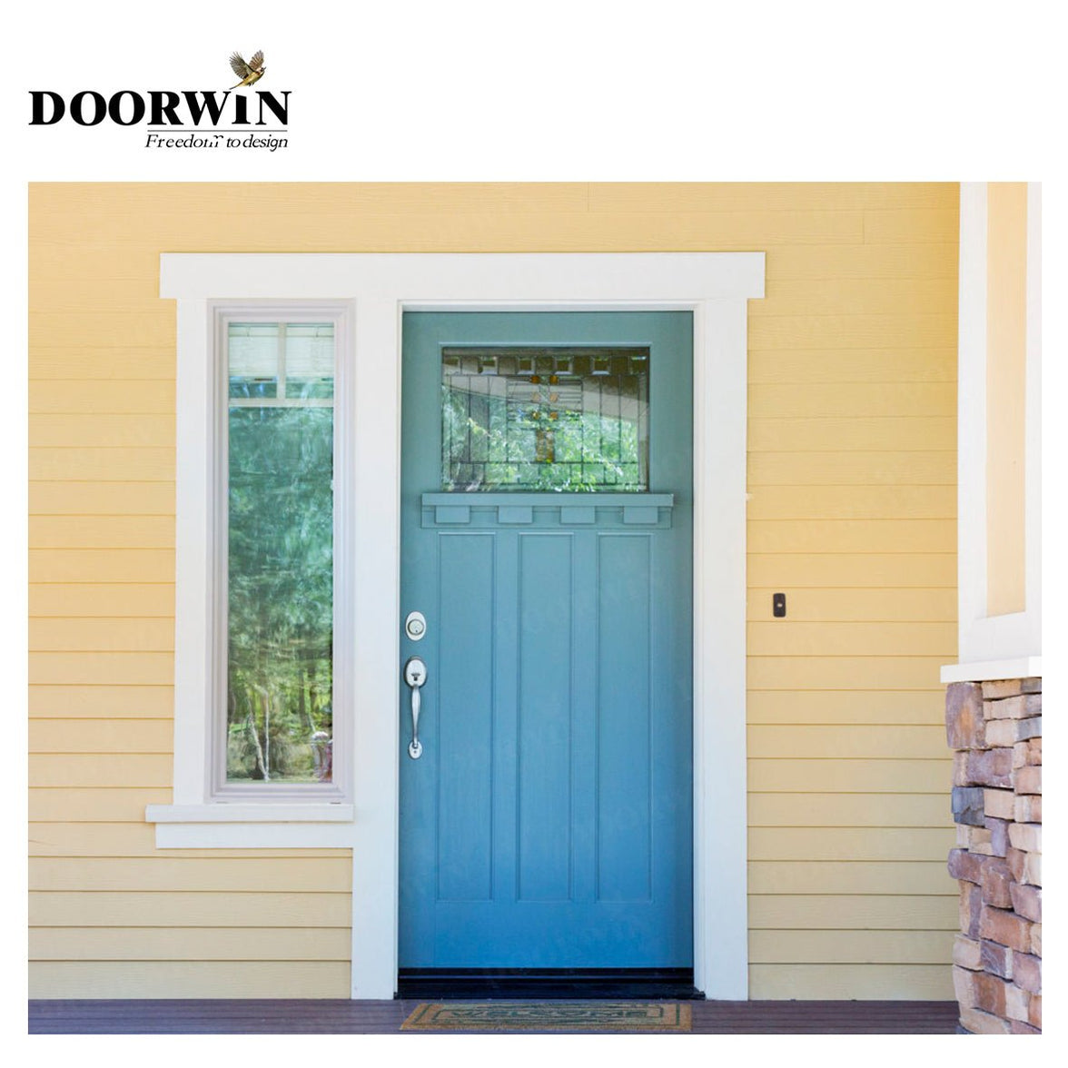 Canada White Rock DOORWIN Wood solid wooden door fancy room door/gate design by Doorwin - Doorwin Group Windows & Doors