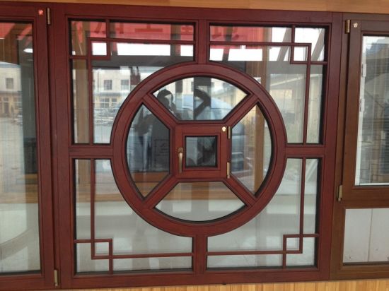 Caribbean Mahogany Wood Aluminum Casement Window - China Wood Clad Alu Window, Wood Window — product image 0