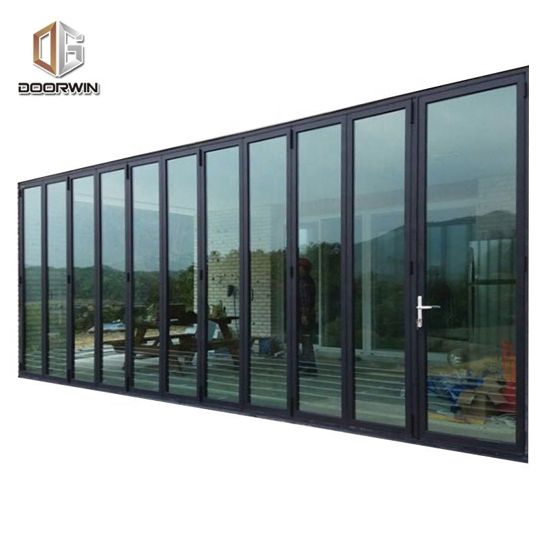 Casement door design canada csa certificate fold doors aluminium bi-fold by Doorwin on Alibaba — product image 3