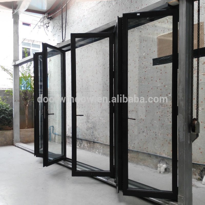 Casement door design canada csa certificate fold doors aluminium bi-fold by Doorwin on Alibaba — product image 4