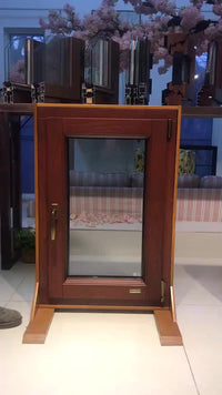 Casement window and door with aluminum profile aluminium jalousie Canada — thumbnail 2
