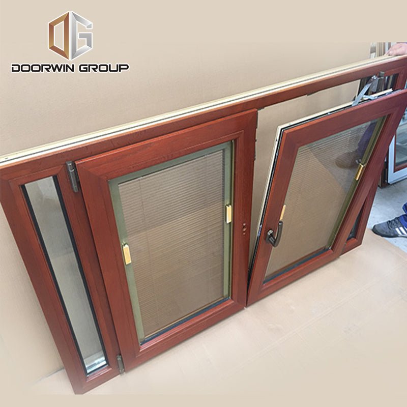 CE Certified Tilt and Turn Window With Built-In Blinds — product image 1