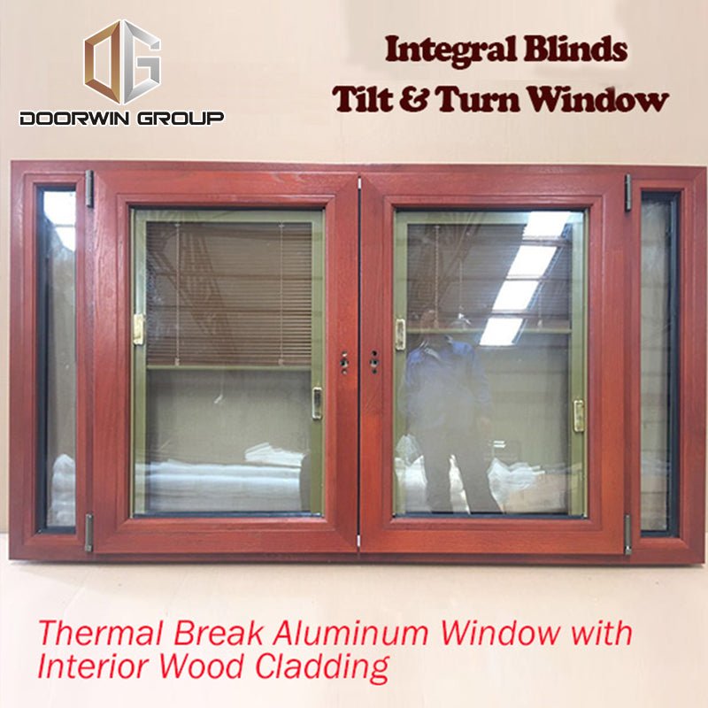 CE Certified Tilt and Turn Window With Built-In Blinds — product image 2