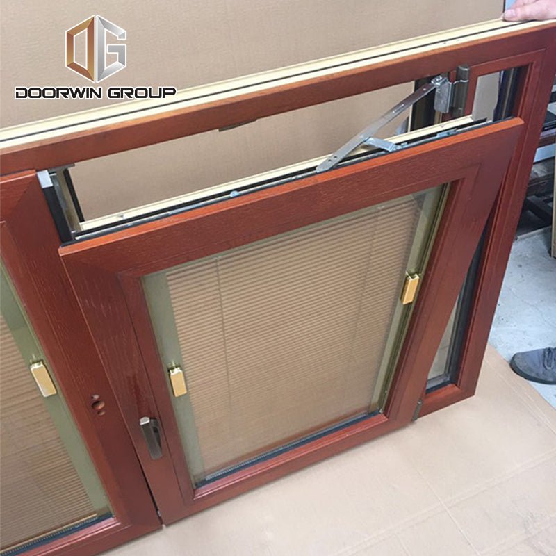 CE Certified Tilt and Turn Window With Built-In Blinds — product image 4