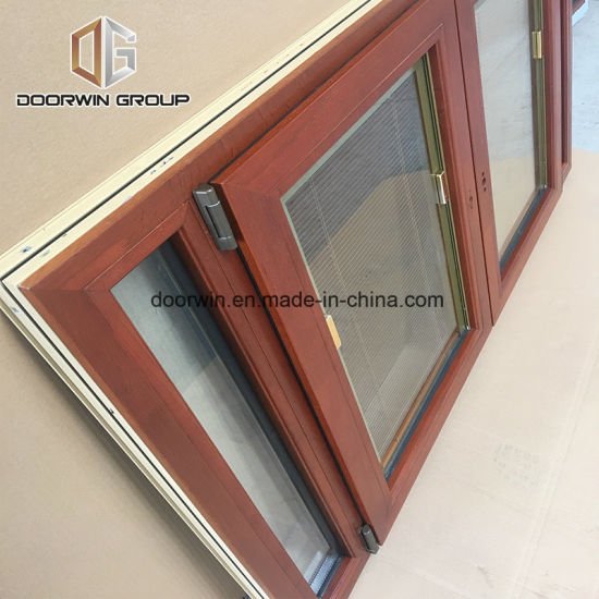 Ce Certified Tilt and Turn Window with Built-in Blinds - China French Window, French Window Grill Design — product image 0