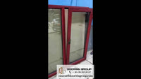 CE Certified Tilt/ Hopper Window American Oak Wood with Exterior Aluminum Cladding by Doorwin — thumbnail 2