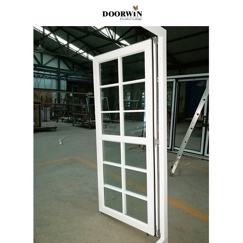 cedar australia hardware wood french grill multiple panels new style hot sale latest design wood casement window — product image 5
