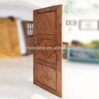 Cellar Rustic Barn Door with Sliding Rail System by Doorwin — thumbnail 3