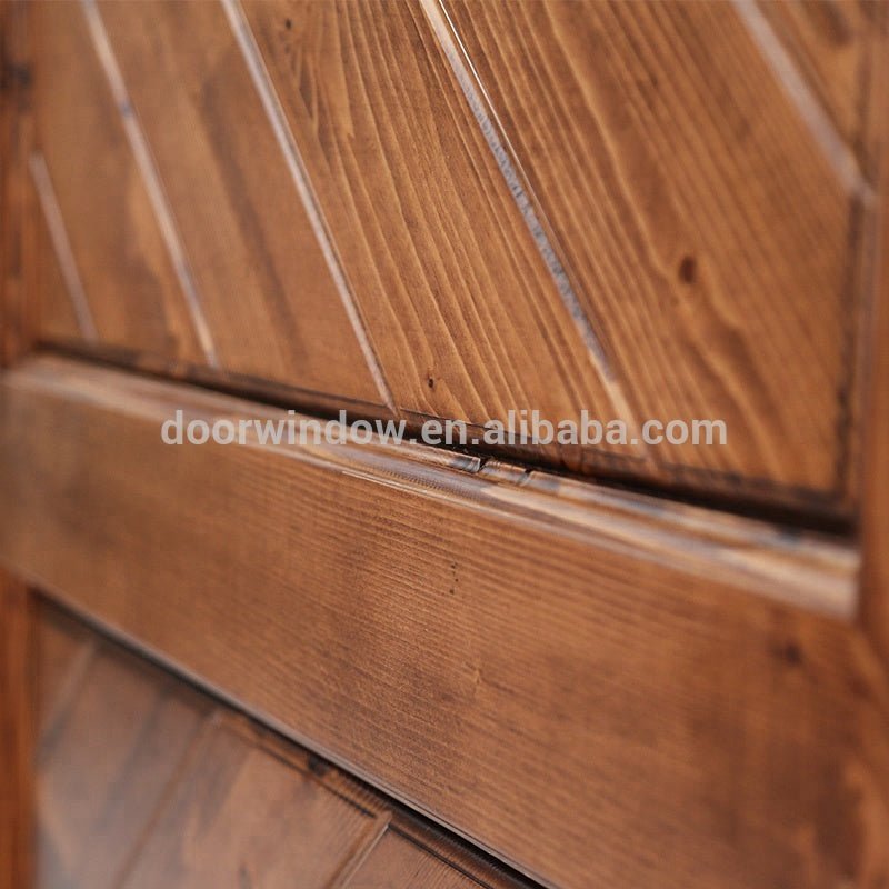 Cellar Rustic Barn Door with Sliding Rail System by Doorwin — product image 6