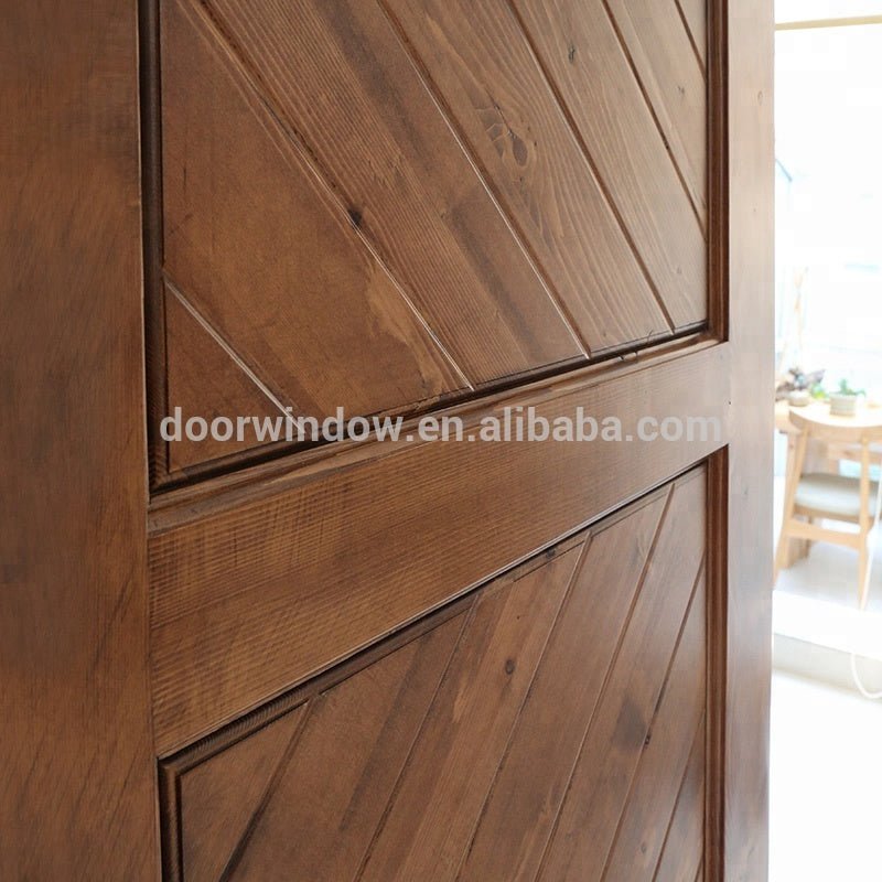 Cellar Rustic Barn Door with Sliding Rail System by Doorwin — product image 5