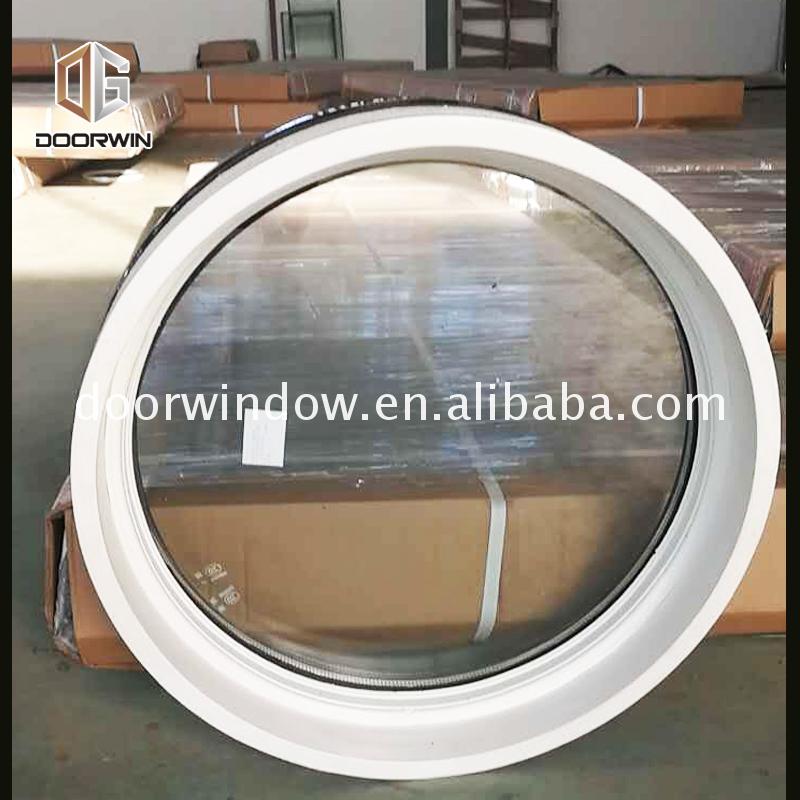 Cheap curved window condensation around frame circular wooden windows — product image 1