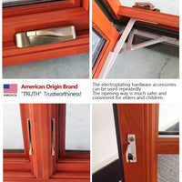 Cheap Factory Price manufacturers of aluminium doors and windows integrity casement house — thumbnail 4