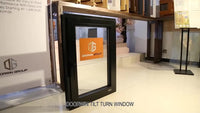 China customized double glazed  powder coating aluminium ultra narrow frame casement house windows — thumbnail 1