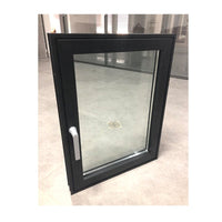 China customized double glazed  powder coating aluminium ultra narrow frame casement house windows — thumbnail 3