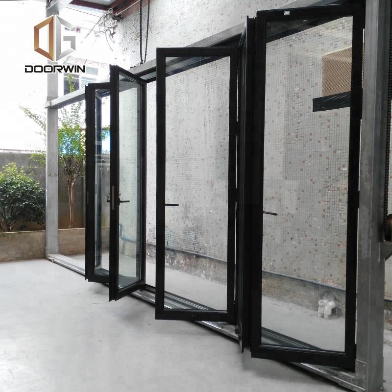China factory German high quality aluminium bifold doors French style standard Aluminum Bi Folding doorby Doorwin on Alibaba — product image 3