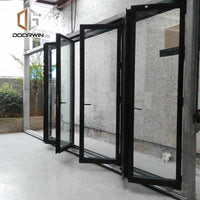 China factory German high quality aluminium bifold doors French style standard Aluminum Bi Folding doorby Doorwin on Alibaba — thumbnail 3