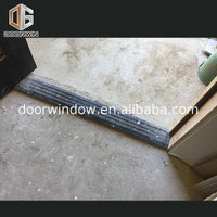 China Factory Promotion double glazed front entrance doors glass on rail system — thumbnail 2