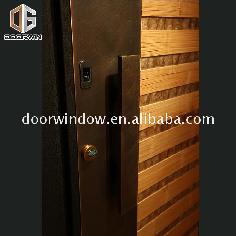 China Factory Seller dual entry doors double front for sale french - Doorwin Group Windows & Doors