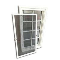 China factory supplied top quality grill wood windows window design — thumbnail 1