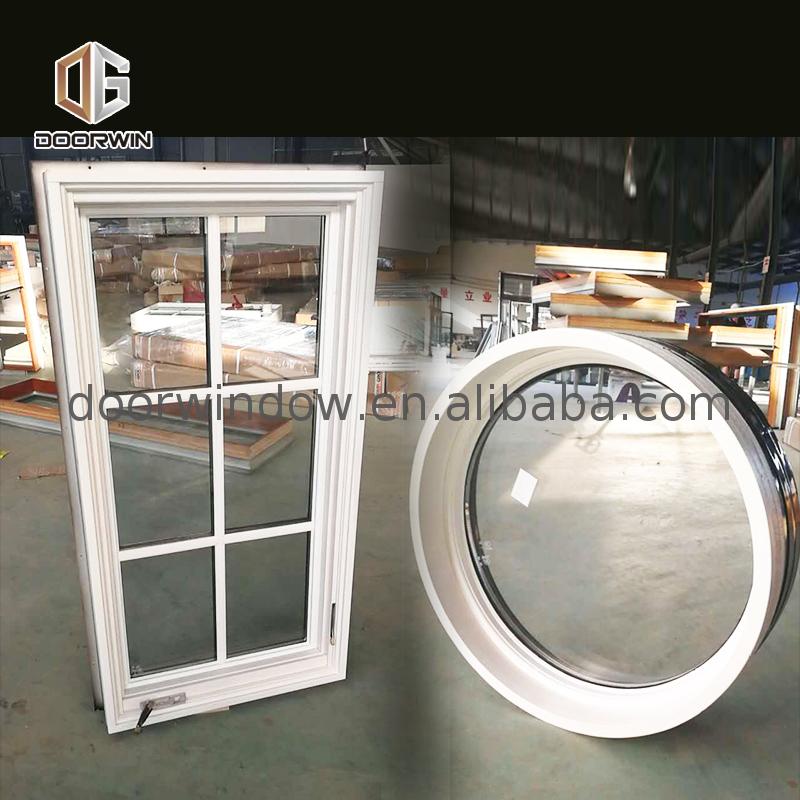 China factory supplied top quality white sash windows or black window frames casement - Doorwin Group Windows & Doors