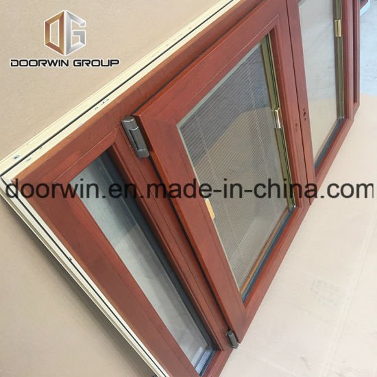 China Made Double Glazed Oak Wood French Casement Window - China Window, Wood Aluminum Window — product image 0