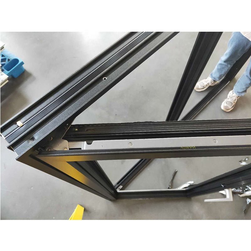 China Manufactory aluminium anti-theft window alloy hinges windows by Doorwin — product image 4