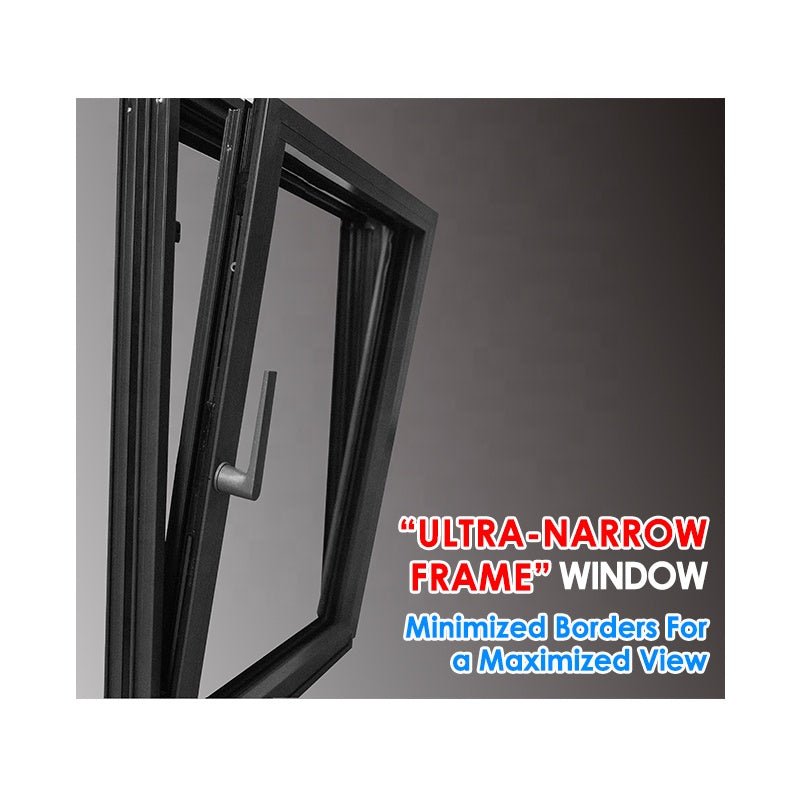 China Manufactory aluminium anti-theft window alloy hinges windows by Doorwin — product image 2