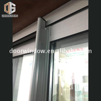 China Manufactory picture window with bottom slider painting powder coated windows open sliding outside — thumbnail 2