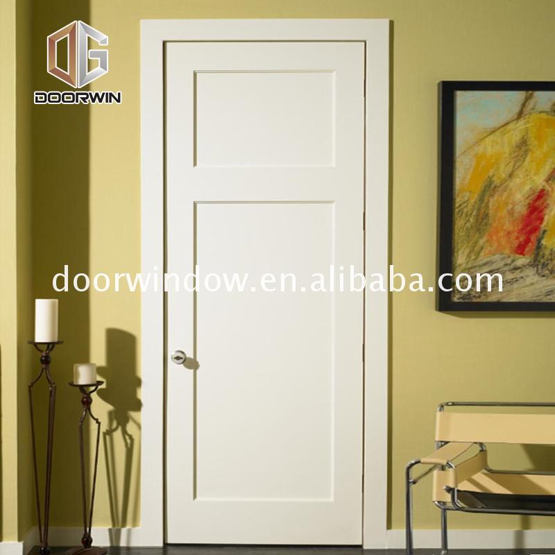 China Manufactory pocket door with frosted glass panels pine one lite - Doorwin Group Windows & Doors